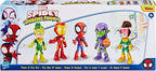 Spidey and his Amazing Friends Hasbro Marvel, Friends & Foes Pack, 5 Action Figures, 4-Inch, Preschool Super Hero Toys for Kids Ages 3 and Up (Amazon Exclusive)