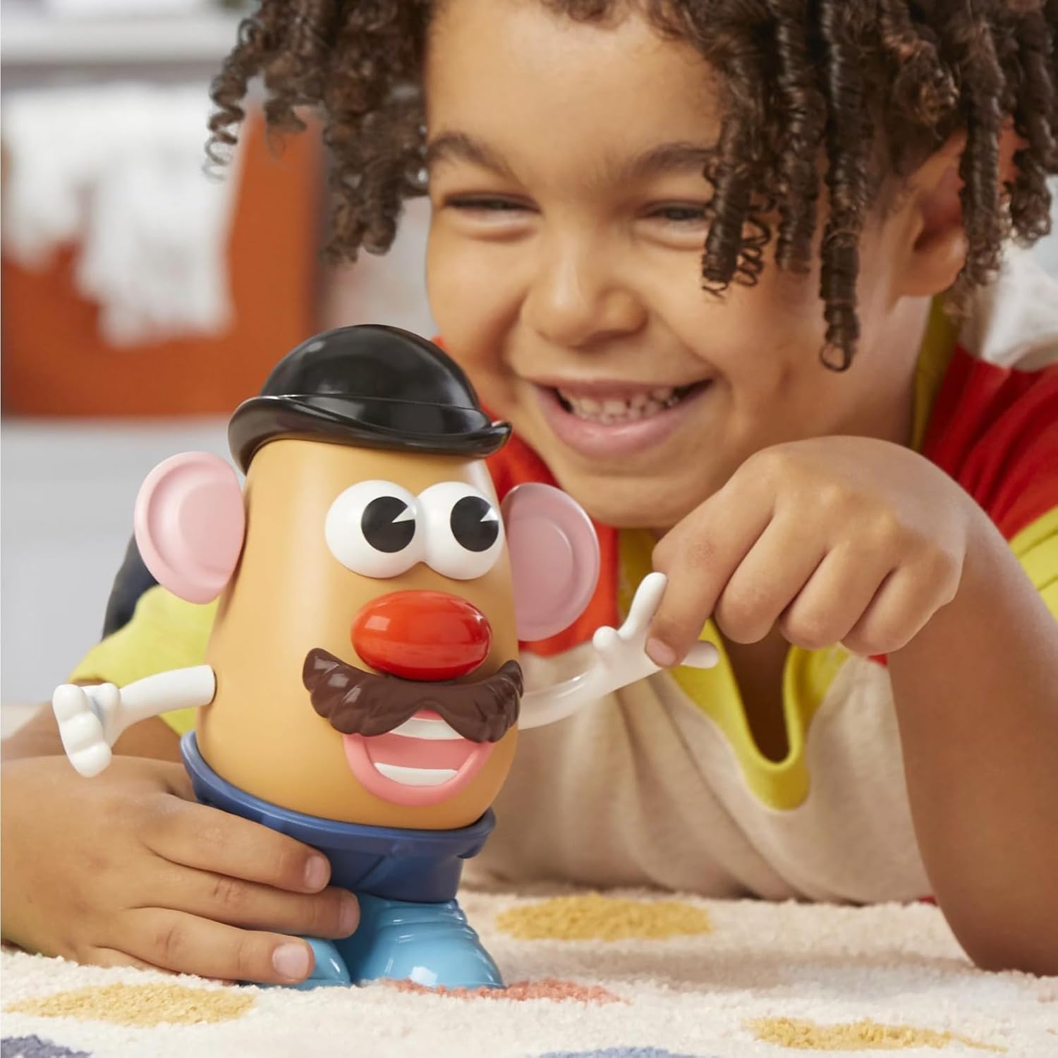 Hasbro Playskool Mr Potato Head Toy, 13 Pieces, Classic Kids Toy, Includes Blue Stand, For Ages 2 and Up