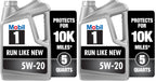 Mobil 1 European Car Formula Full Synthetic Motor Oil 0W-40, 5 Quart