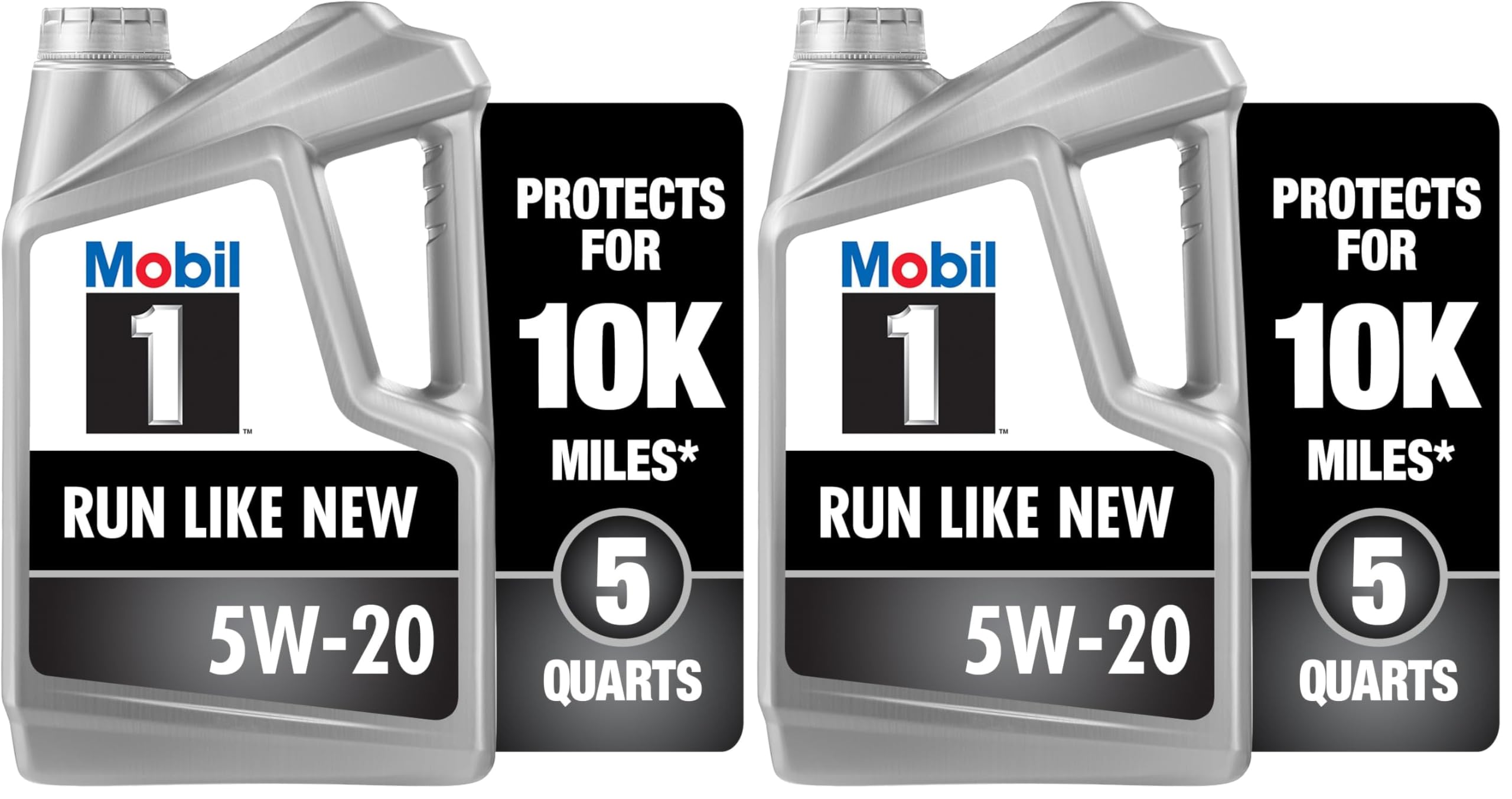 Mobil 1 European Car Formula Full Synthetic Motor Oil 0W-40, 5 Quart