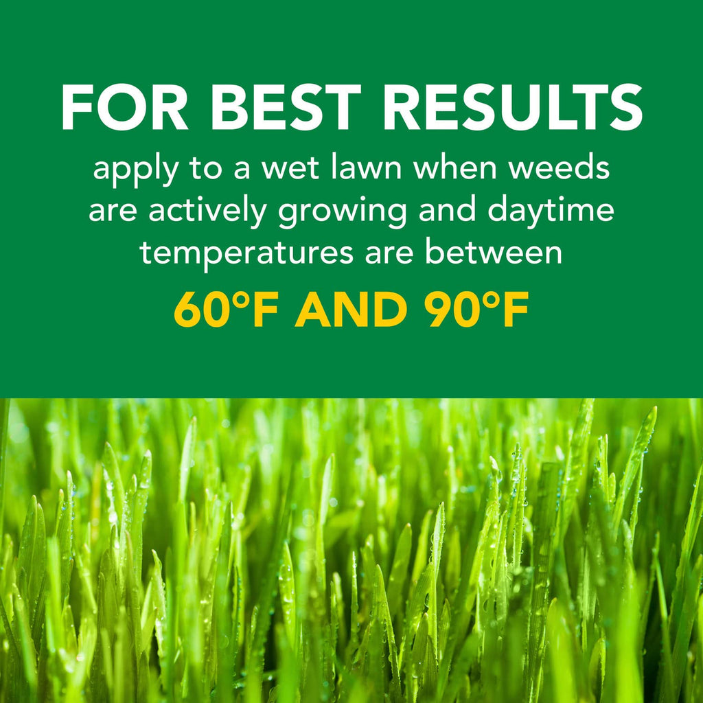 Scotts Turf Builder Weed & Feed3, Weed Killer Plus Lawn Fertilizer, Controls Dandelion and Clover, 5,000 sq. ft., 14.29 lbs.