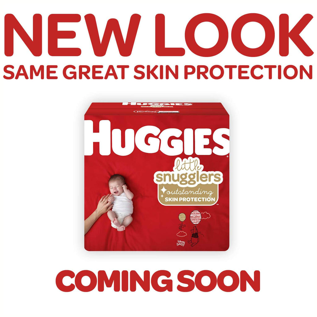 Huggies Size 1 Diapers, Little Snugglers Diapers, Size 1 (8-14 lbs), 198 Count (6 Packs of 33), Packaging May Vary
