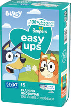 Pampers Training Pants - Easy Ups Boys & Girls Bluey - Size 5T-6T, 84 Count, Children's Potty Underwear (Packaging May Vary)