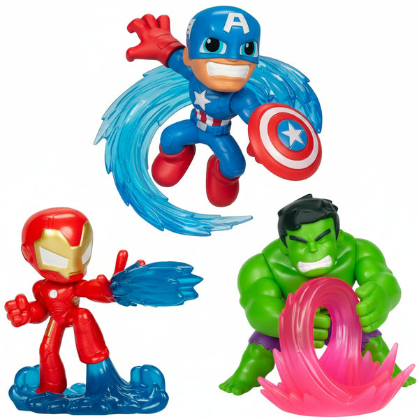 Marvel Avengers Mighty-Verse Collection Series 1 Multipack, Collectible 2.5-Inch-Scale (6 cm) Action Figure Set, Super Hero Toys, Kids Ages 4 and Up (Amazon Exclusive)