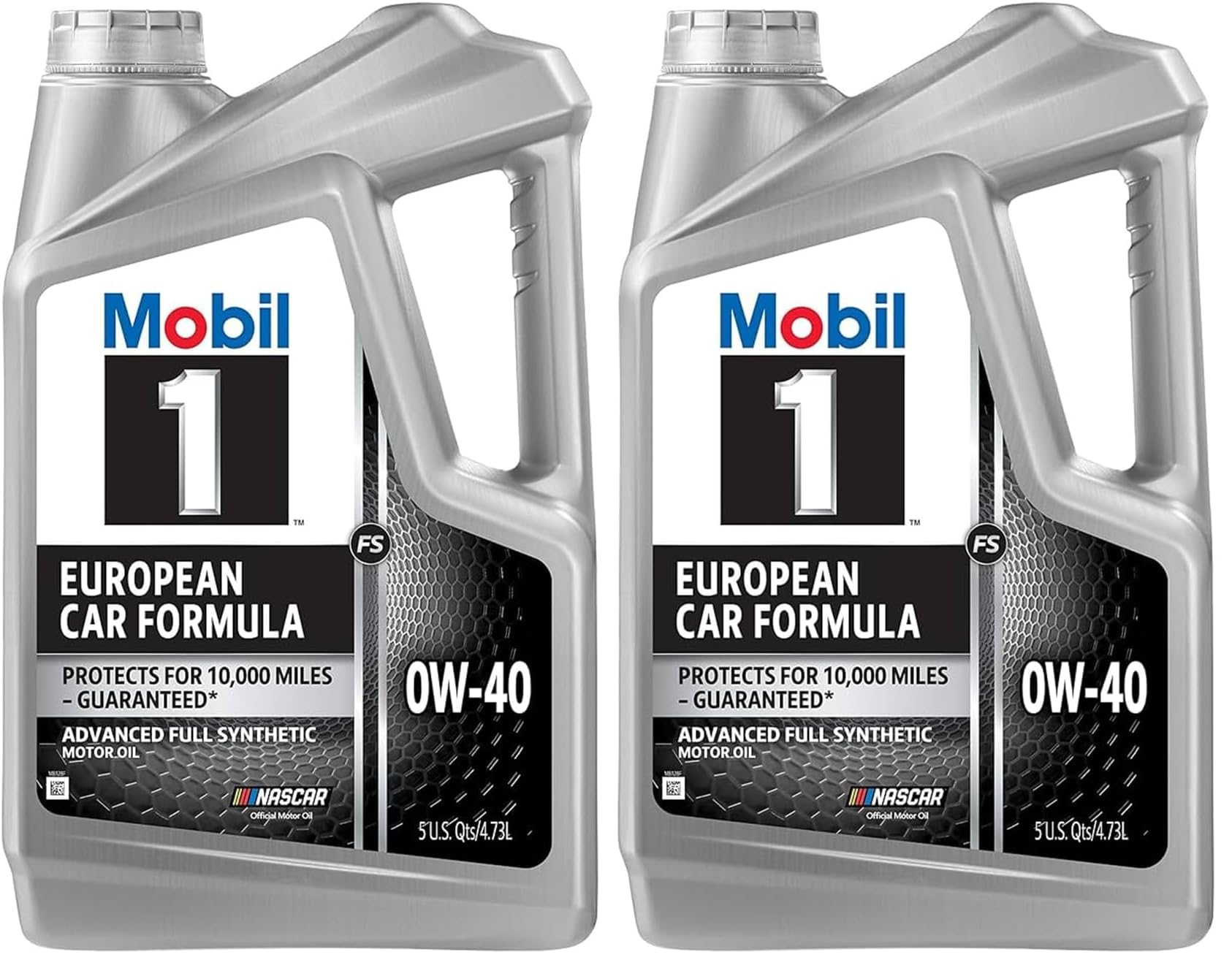 Mobil 1 European Car Formula Full Synthetic Motor Oil 0W-40, 5 Quart
