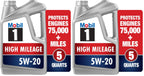 Mobil 1 European Car Formula Full Synthetic Motor Oil 0W-40, 5 Quart