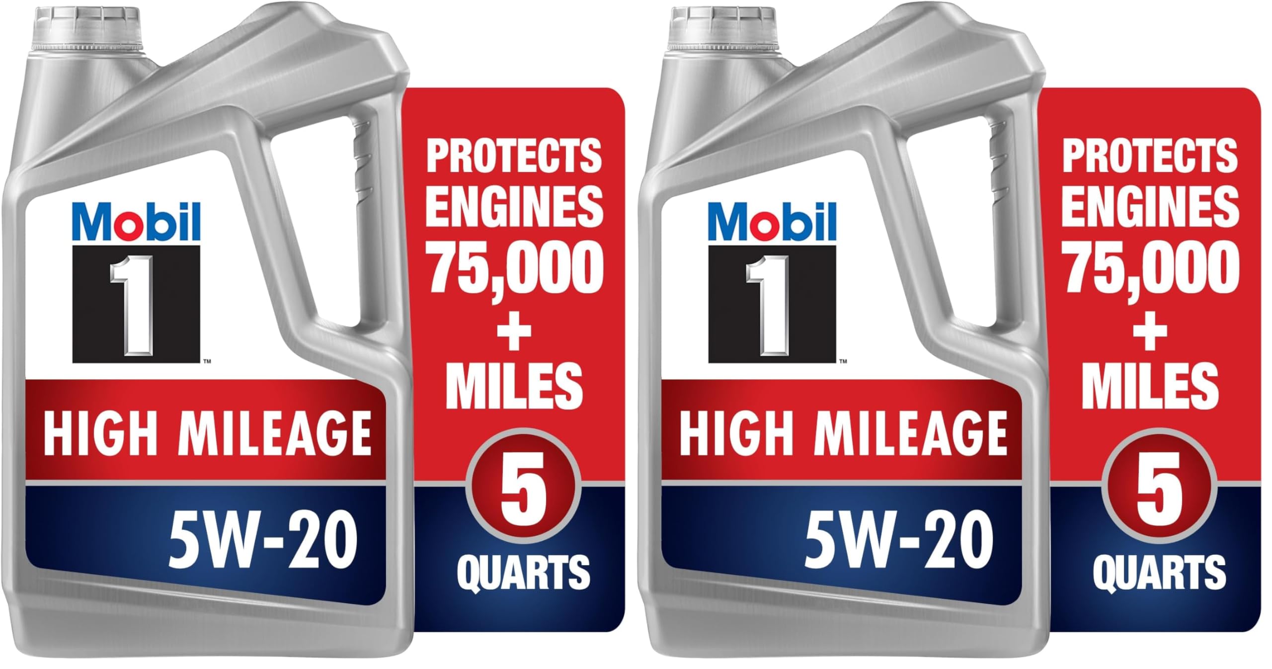 Mobil 1 European Car Formula Full Synthetic Motor Oil 0W-40, 5 Quart
