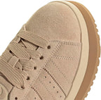 adidas Womens Campus 00S Winter Low Slip On Sneakers Shoes Casual - Beige