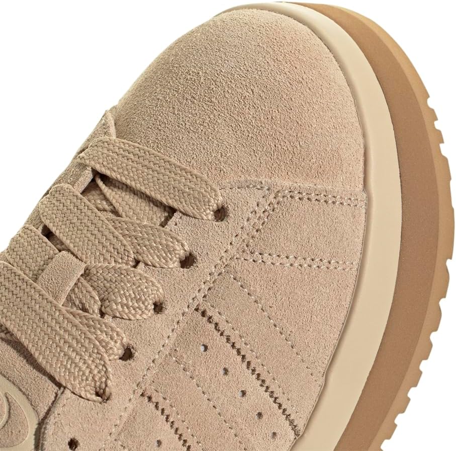 adidas Womens Campus 00S Winter Low Slip On Sneakers Shoes Casual - Beige
