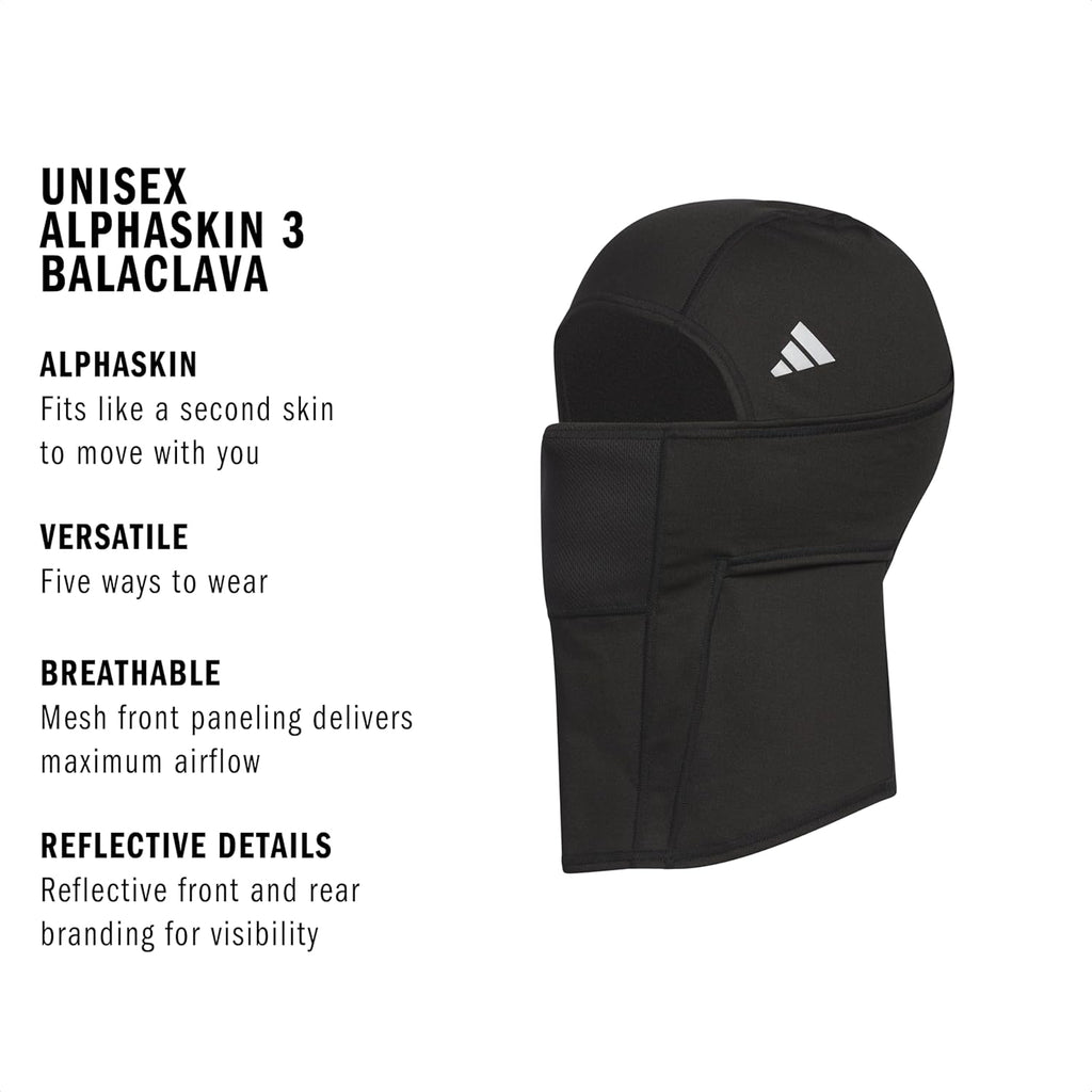 Adidas Alphaskin Balaclava Ski Mask – Athletic Face Cover Shiesty