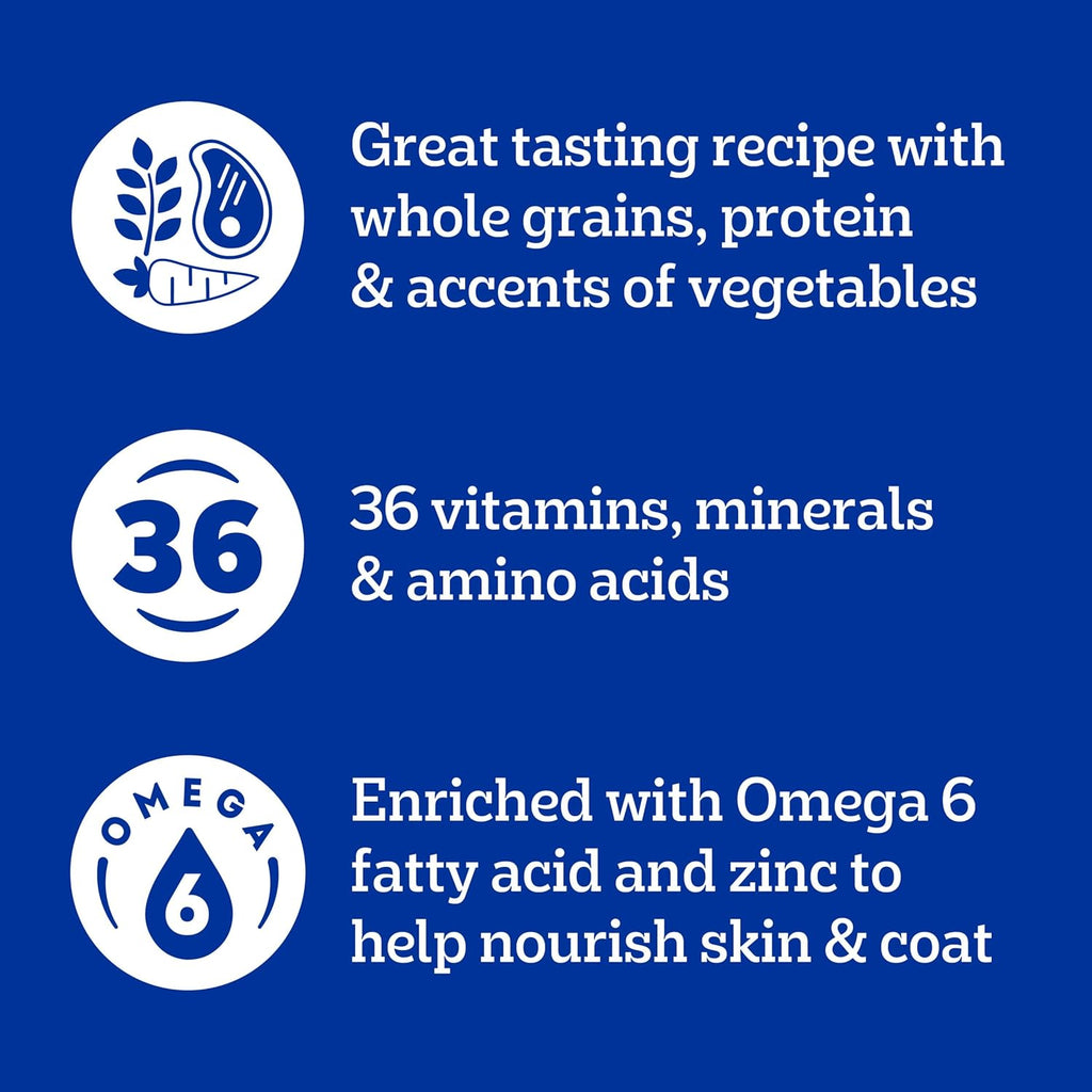 Pedigree Complete Nutrition Adult Small Dog Dry Dog Food, Grilled Steak & Vegetable Flavor, 14 lb. Bag