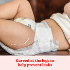 Huggies Size 1 Diapers, Little Snugglers Diapers, Size 1 (8-14 lbs), 198 Count (6 Packs of 33), Packaging May Vary