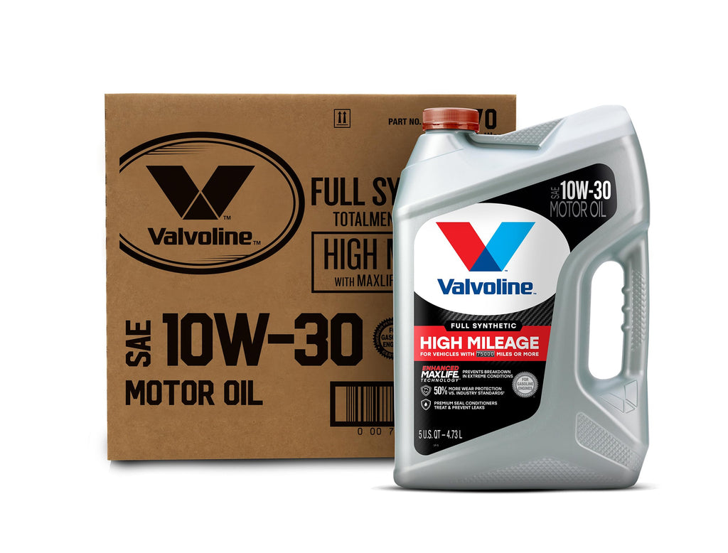 Valvoline High Mileage 150K with Maxlife Plus Technology 5W-30 Motor Oil 5 Quart