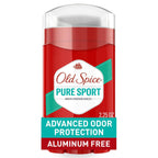 Old Spice Aluminum Free Deodorant For Men, High Endurance, 24/7 Sweat Defense & Odor Protection, 24/7 Freshness & Lasting Scent, Pure Sport Scent, 3.0 oz (Pack of 2)