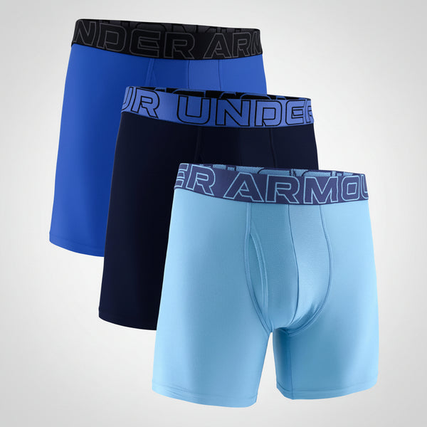 Under Armour Men's Multi-Pack Standard Tech Boxer Brief, 6" Inseam, All-Day Comfort & Ultra-Soft