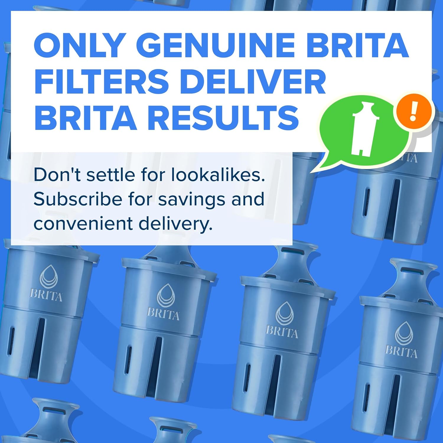 Brita Elite Water Filter Replacement for Pitchers and Dispensers, BPA-Free, Reduces 99% of Lead, Lasts Six Months or 120 Gallons, Includes 1 Pitcher Replacement Filter