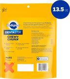 Pedigree Dentastix Chewy Chunx Small & Medium Dog Treats Chicken Flavor, 13.5 oz. Bag