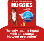 Huggies Size 5 Diapers, Little Snugglers Baby Diapers, Size 5 (27+ lbs), 132 Count (2 Packs of 66), Packaging May Vary