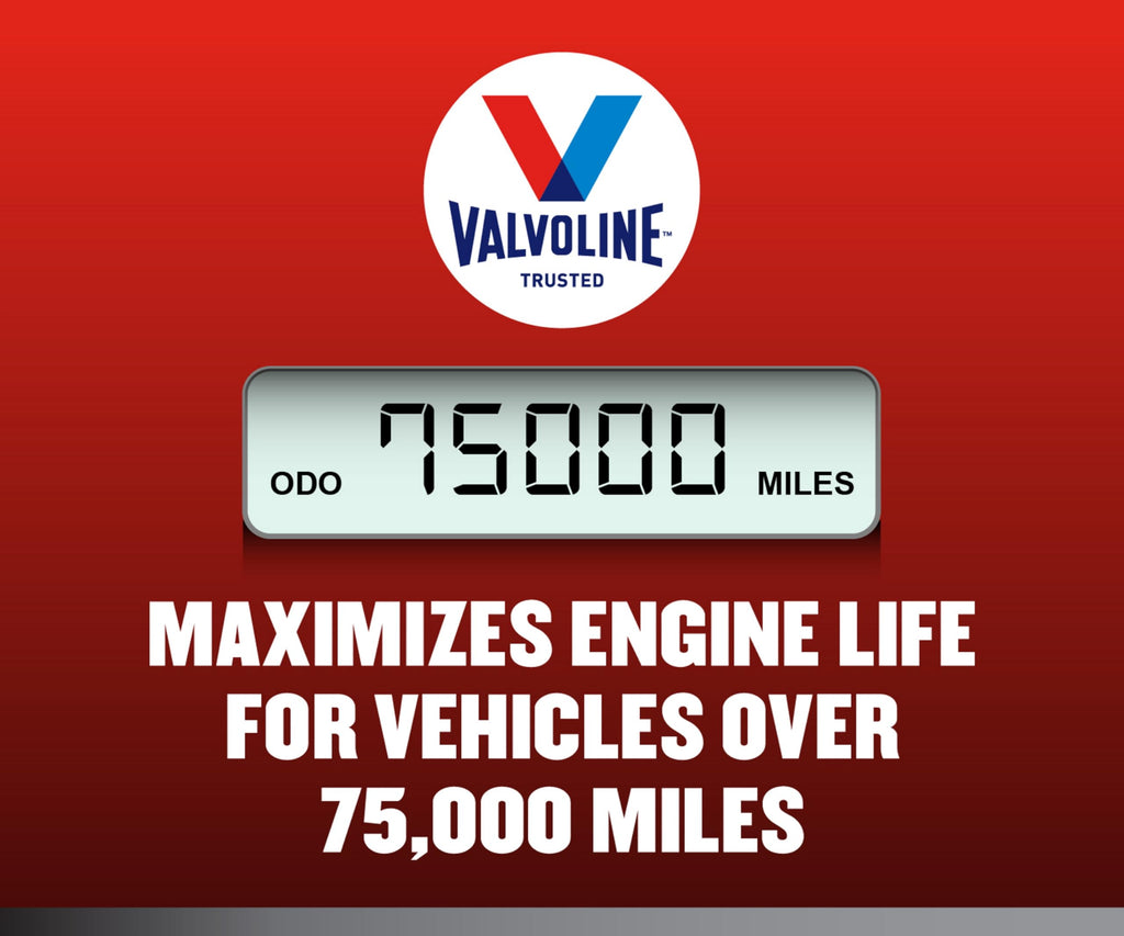 Valvoline High Mileage 150K with Maxlife Plus Technology 5W-30 Motor Oil 5 Quart
