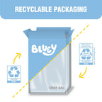 Bluey Cereal, Crispy Corn Cereal Puffs, Made with Whole Grain, Family Size, 18 oz