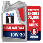 Mobil 1 European Car Formula Full Synthetic Motor Oil 0W-40, 5 Quart