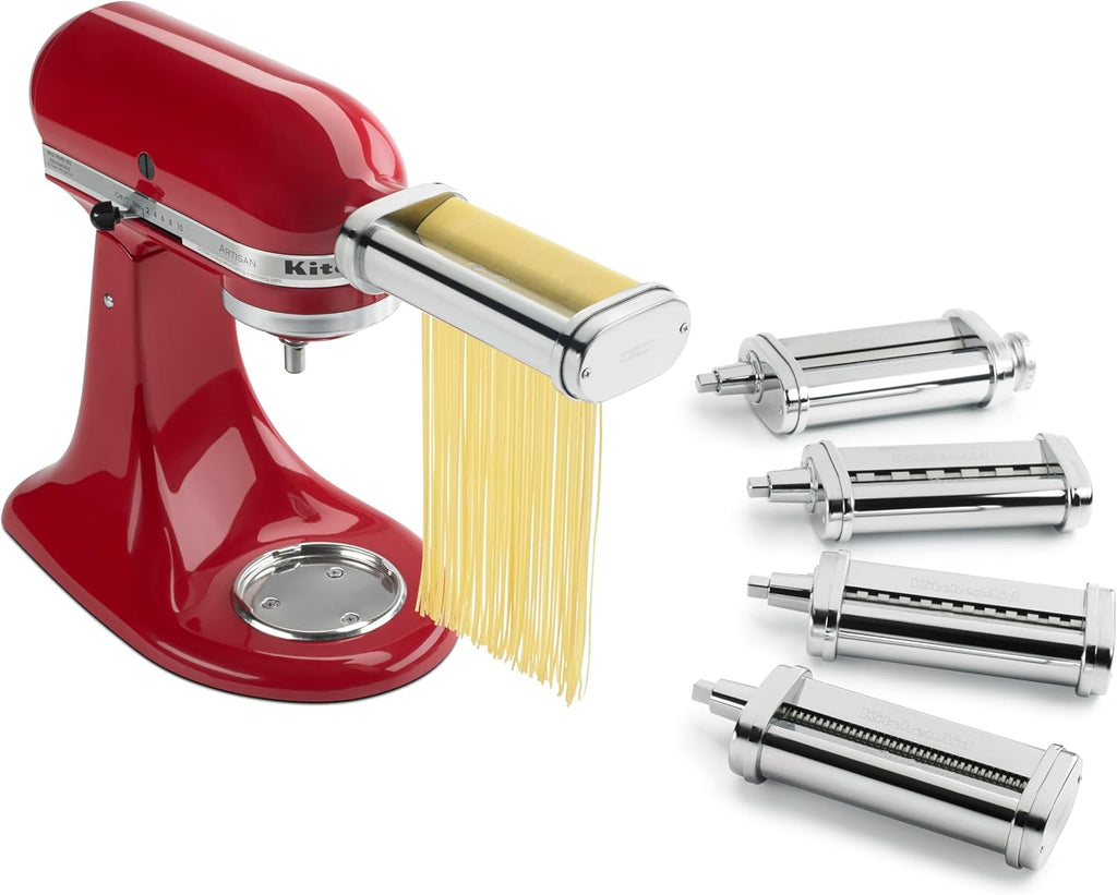 KitchenAid Stand Mixer Attachment, KSMPRA 3-Piece Pasta Roller & Cutter Set