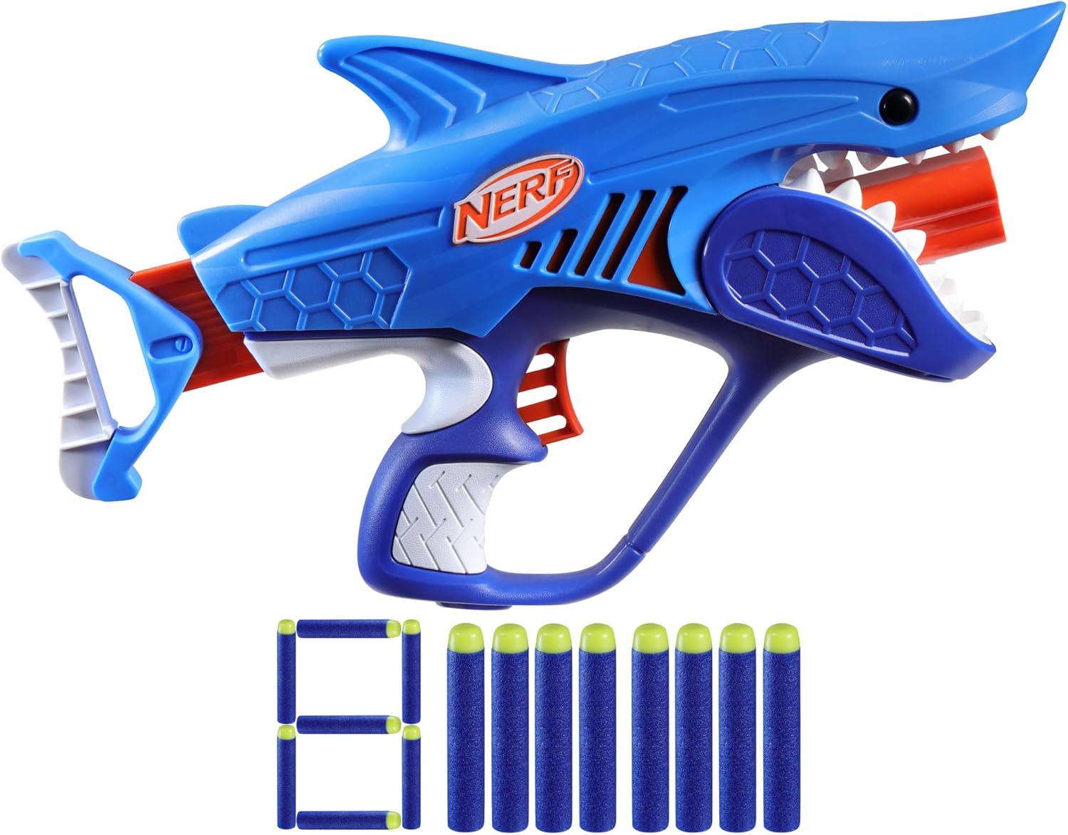 Wild Venompack, Includes 2 Easy Play Nerf Blasters, Scorpion Designs, 20 Nerf Elite Darts, Snake Toys, Ages 6+ (Amazon Exclusive)