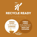 Kellogg's Special K Vanilla and Almond Breakfast Cereal, Good Source of Fiber, Large Size, 16.1 oz