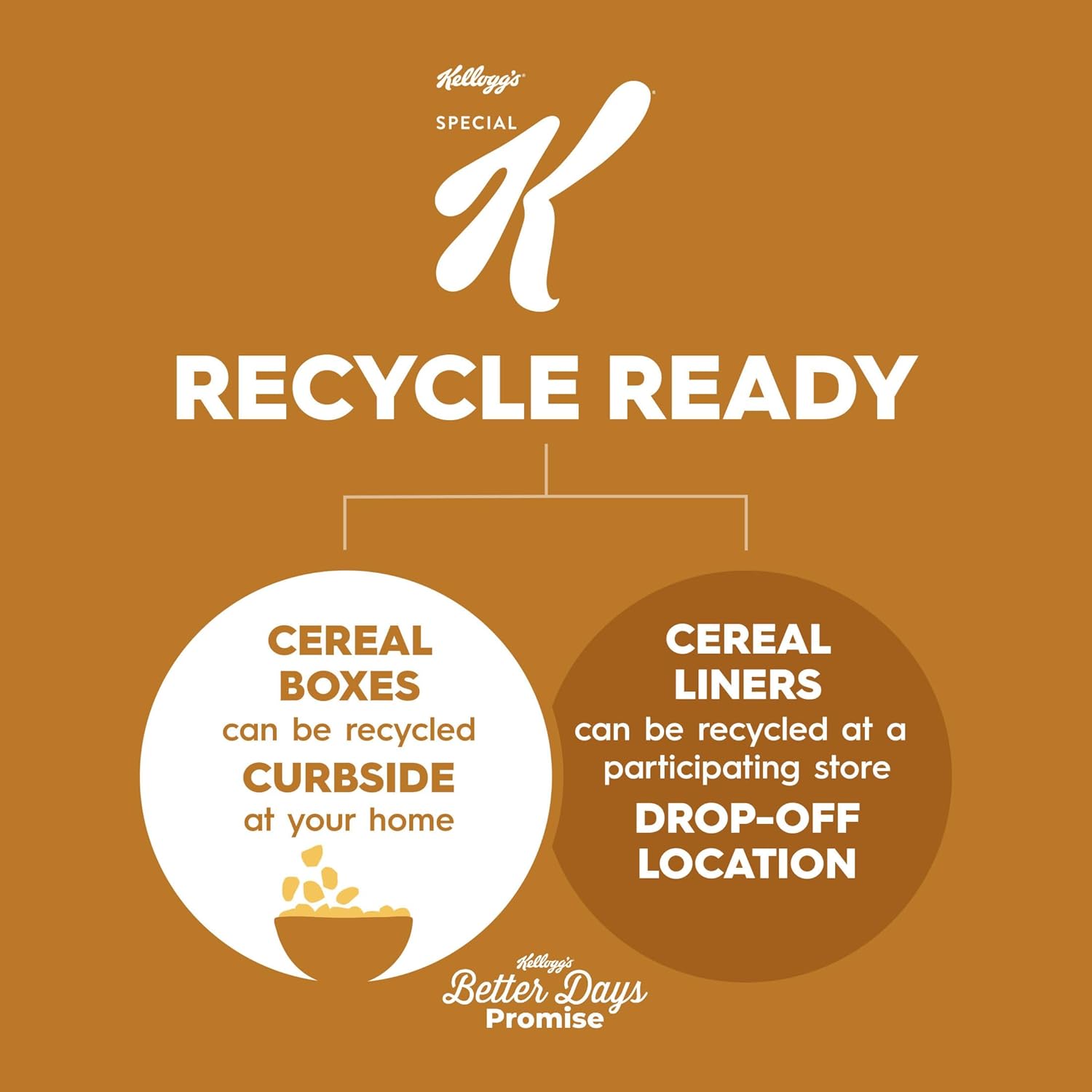 Kellogg's Special K Vanilla and Almond Breakfast Cereal, Good Source of Fiber, Large Size, 16.1 oz