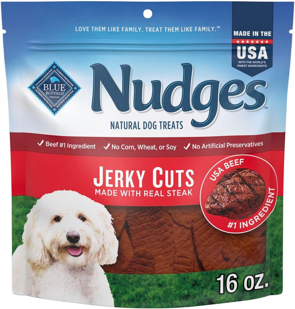 Blue Buffalo Nudges Jerky Cuts Natural Dog Treats Chicken
