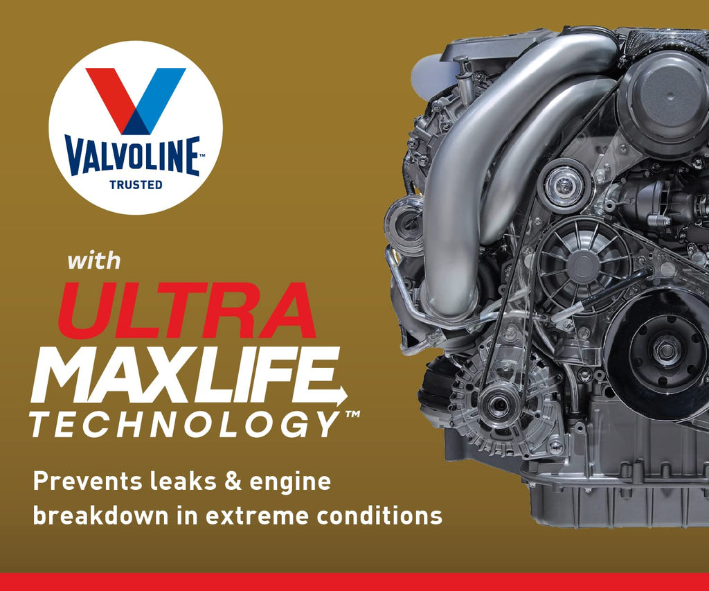 Valvoline High Mileage 150K with Maxlife Plus Technology 5W-30 Motor Oil 5 Quart