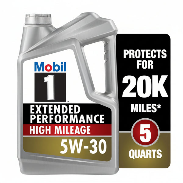 Mobil 1 European Car Formula Full Synthetic Motor Oil 0W-40, 5 Quart