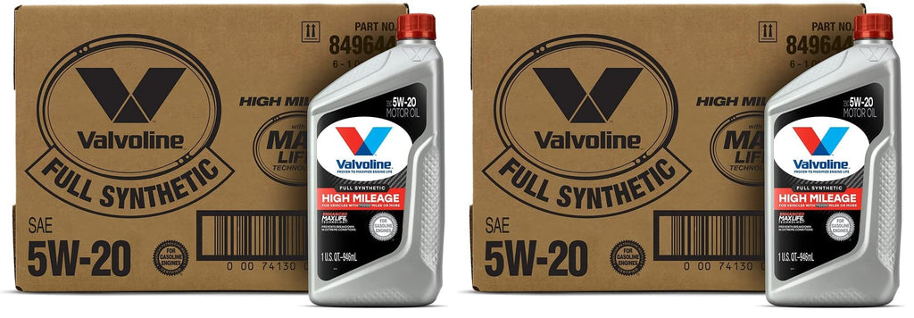 Valvoline High Mileage 150K with Maxlife Plus Technology 5W-30 Motor Oil 5 Quart
