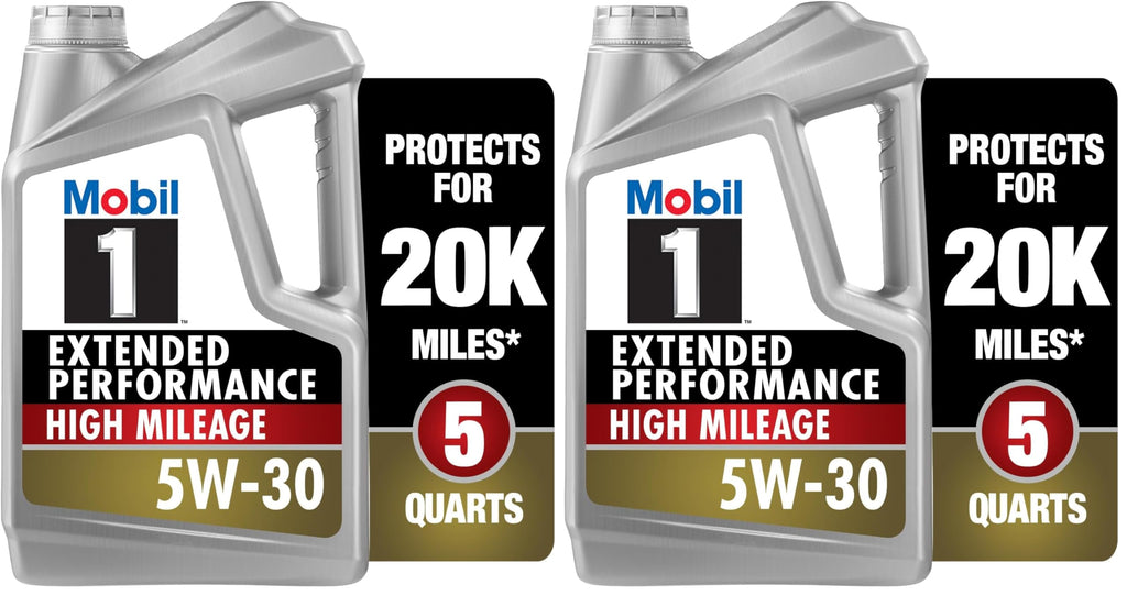 Mobil 1 European Car Formula Full Synthetic Motor Oil 0W-40, 5 Quart