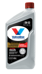 Valvoline High Mileage 150K with Maxlife Plus Technology 5W-30 Motor Oil 5 Quart