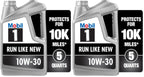 Mobil 1 European Car Formula Full Synthetic Motor Oil 0W-40, 5 Quart