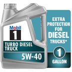 Mobil 1 European Car Formula Full Synthetic Motor Oil 0W-40, 5 Quart