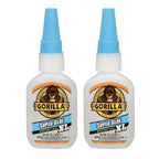 Gorilla Super Glue XL, Clear Glue, 25 Gram (Pack of 2) - All Purpose and Fast Setting for Projects and Repairs