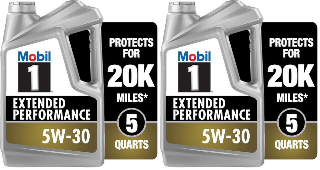 Mobil 1 European Car Formula Full Synthetic Motor Oil 0W-40, 5 Quart