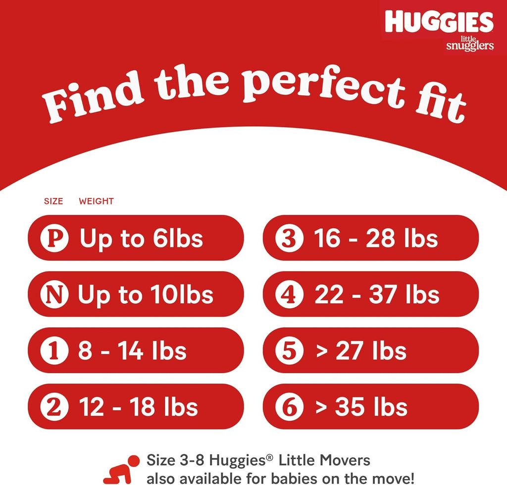 Huggies Size 5 Diapers, Little Snugglers Baby Diapers, Size 5 (27+ lbs), 132 Count (2 Packs of 66), Packaging May Vary