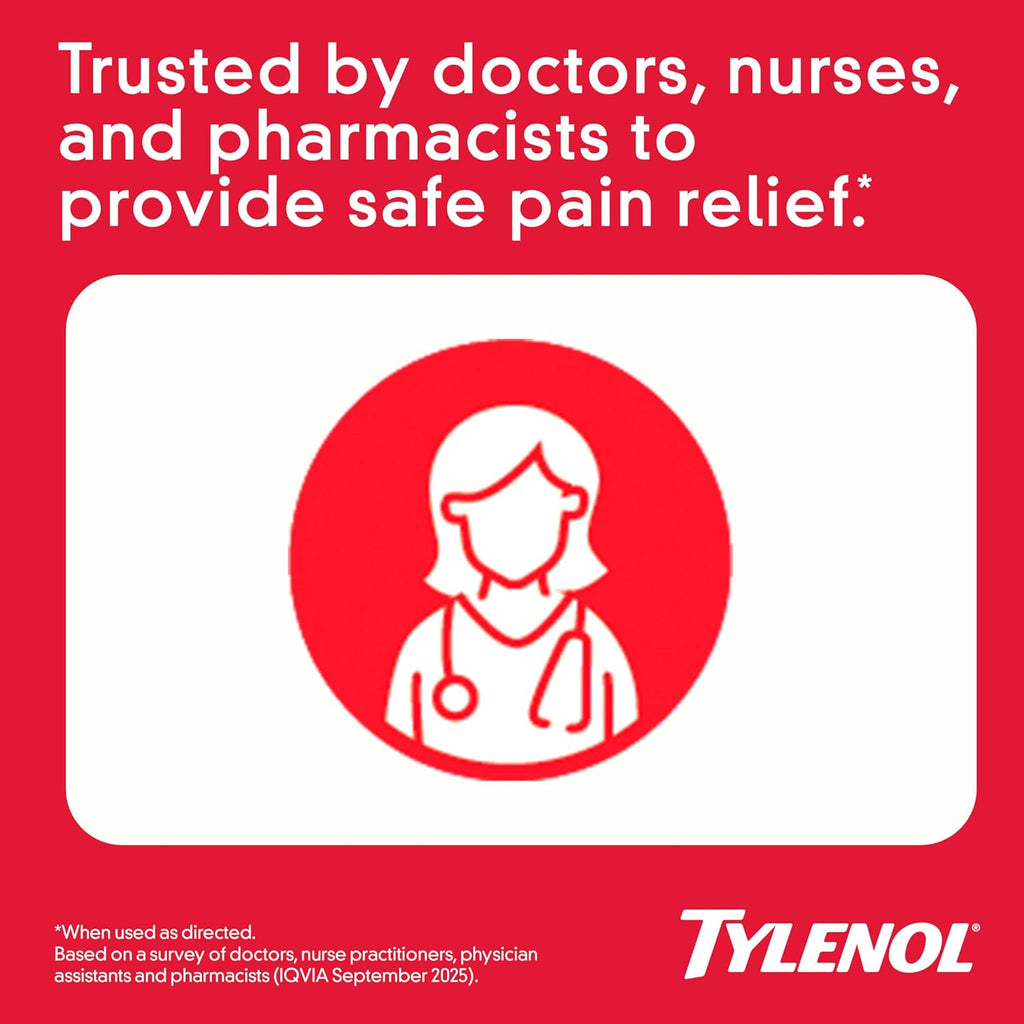 Tylenol Extra Strength Dissolve Powder Packs, 500 mg Acetaminophen Pain Reliever & Fever Reducer Medicine, Fast Relief for Minor Aches & Pains, Ibuprofen- & Aspirin-Free, On-the-Go Berry Flavor, 32 Ct