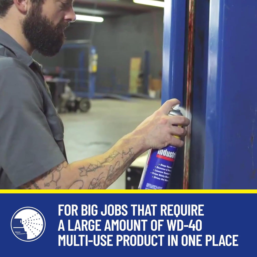 WD-40 Multi-Use Product, Industrial Size, 16 OZ