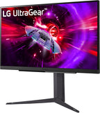 LG 27GR83Q-B 27-inch UltraGear QHD (2560x1440) IPS Gaming Monitor, 240Hz, 1ms, DisplayHDR 400, G-Sync AMD FreeSync Premium, HDMI 2.1 DisplayPort, 4-Pole HP Out DTS GP:X, Tilt/Height/Pivot Stand, Black