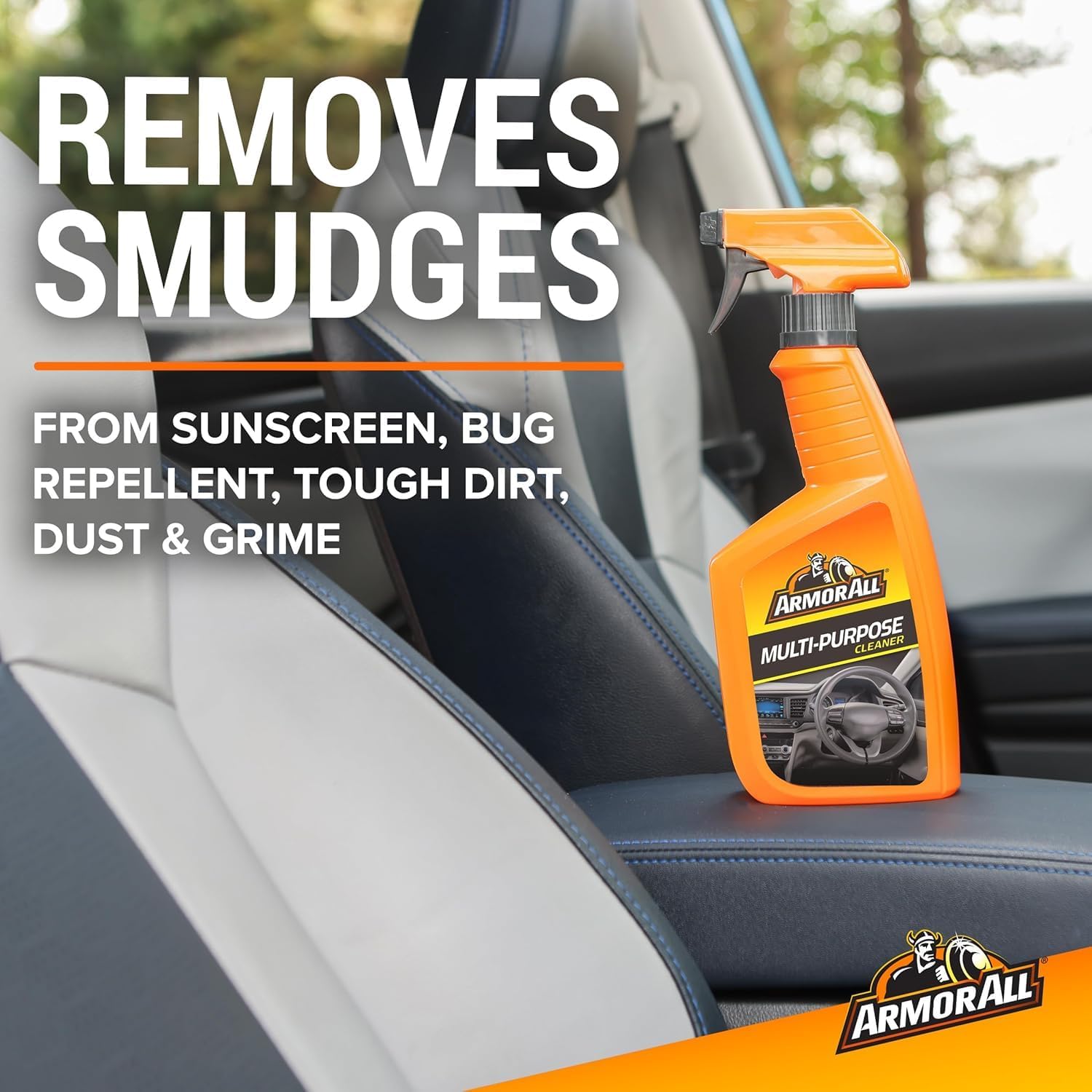 Armor All Multi Purpose Cleaner , Car Cleaner Spray for All Auto Surfaces, 16 Fl Oz