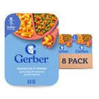 Gerber Toddler Food, Spaghetti Rings in Meat Sauce, Mealtime for Toddler, 6PK