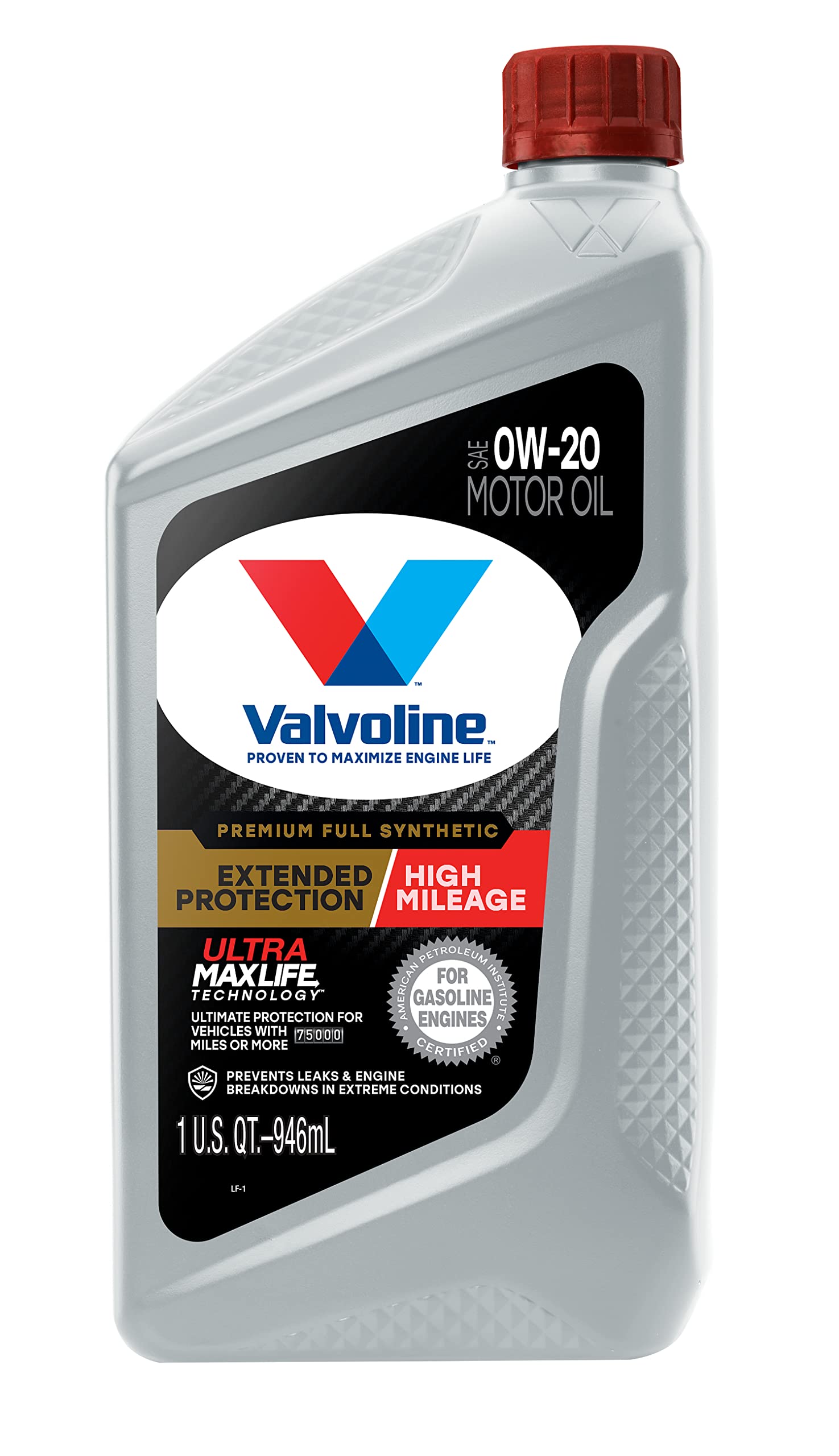Valvoline High Mileage 150K with Maxlife Plus Technology 5W-30 Motor Oil 5 Quart