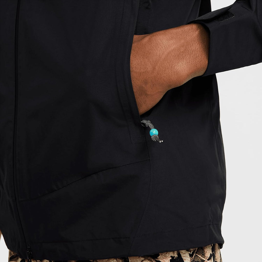 Nike ACG Morpho Men's Storm-FIT ADV Rain Jacket (Black/Black/Summit White)