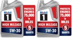Mobil 1 European Car Formula Full Synthetic Motor Oil 0W-40, 5 Quart