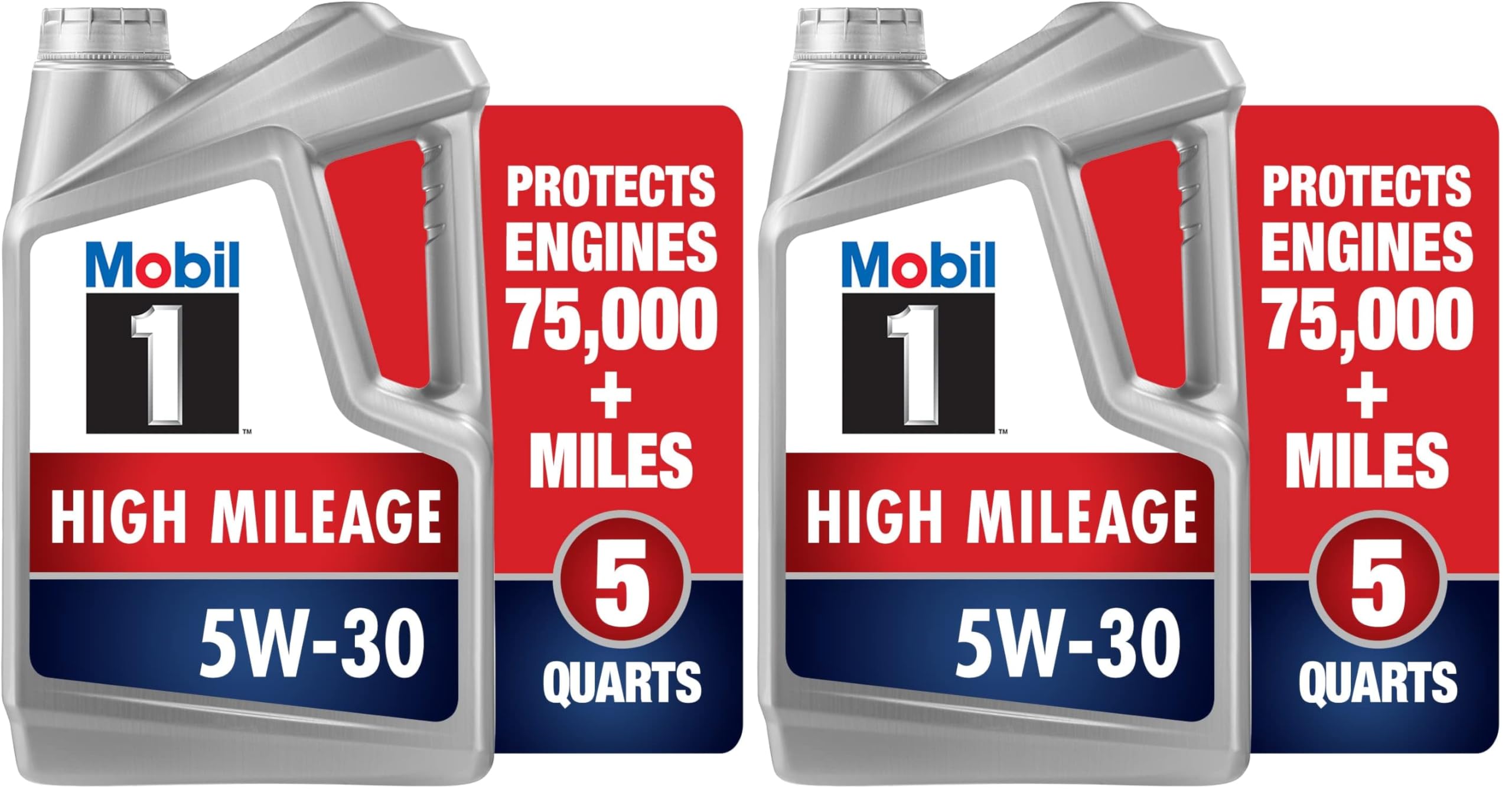 Mobil 1 European Car Formula Full Synthetic Motor Oil 0W-40, 5 Quart