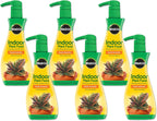 Miracle-Gro Indoor Plant Food, Liquid Plant Food for Houseplants, Snake Plants, Peace Lilies, Flowers, Vegetables, Herbs and More, 8 oz., 2-Pack